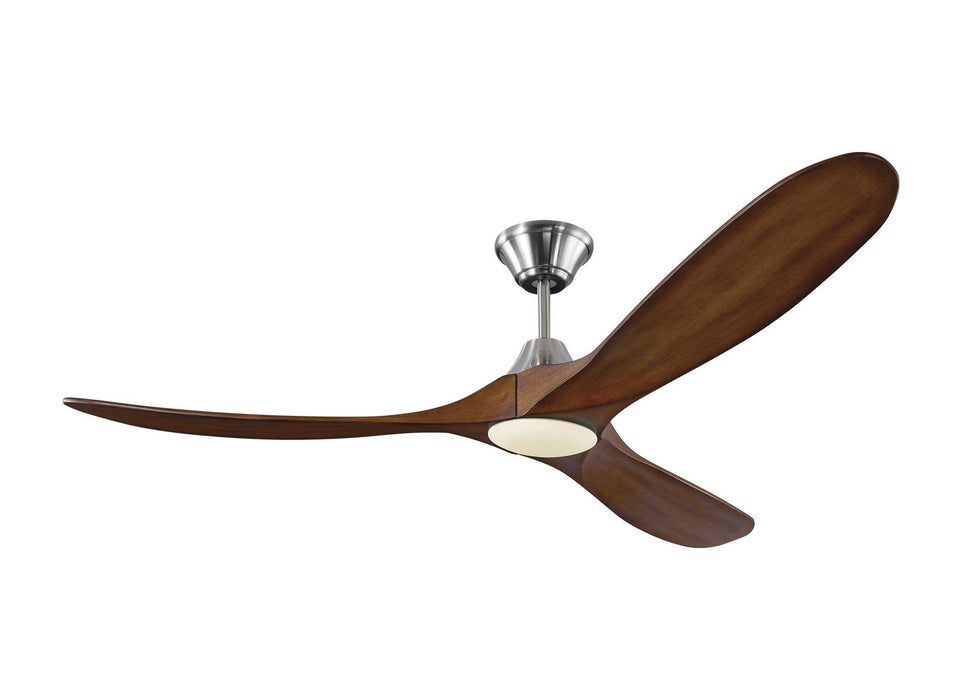 Myhouse Lighting Visual Comfort Fan - 3MAVR60BSKOAD - 60``Ceiling Fan - Maverick 60 LED - Brushed Steel