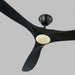 Myhouse Lighting Visual Comfort Fan - 3MAVR70BKBKD - 70``Ceiling Fan - Maverick 70 LED - Matte Black