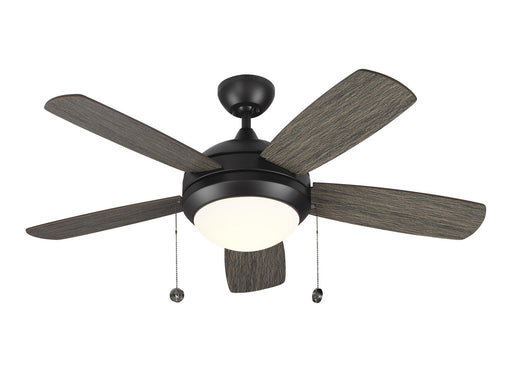 Myhouse Lighting Generation Lighting - 5DIC44AGPD-V1 - 44"Ceiling Fan - Discus - Aged Pewter