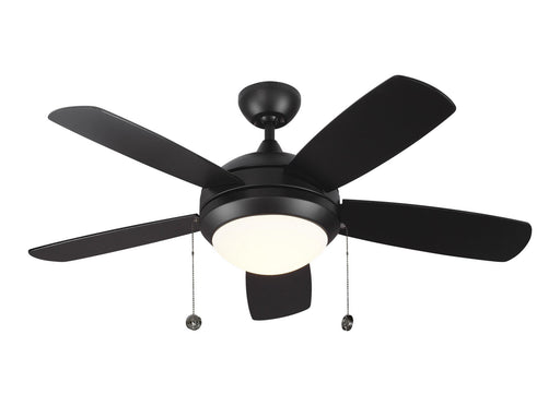 Myhouse Lighting Generation Lighting - 5DIC44BKD-V1 - 44"Ceiling Fan - Discus - Matte Black