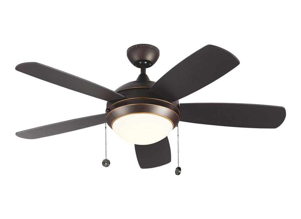 Myhouse Lighting Generation Lighting - 5DIC44RBD-V1 - 44"Ceiling Fan - Discus - Roman Bronze