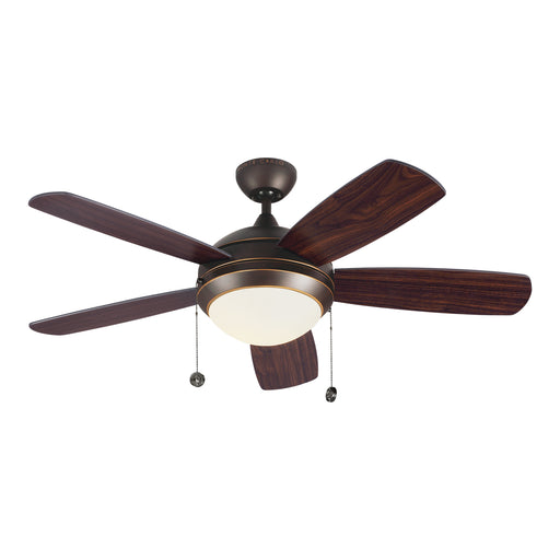 Myhouse Lighting Generation Lighting - 5DIC44RBD-V1 - 44"Ceiling Fan - Discus - Roman Bronze