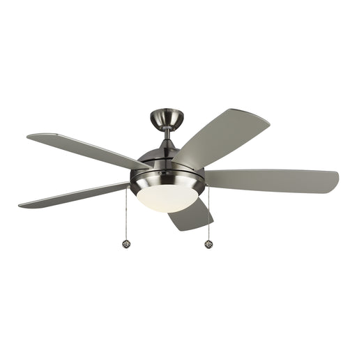 Myhouse Lighting Generation Lighting - 5DIC52BSD-V1 - 52"Ceiling Fan - Discus - Brushed Steel