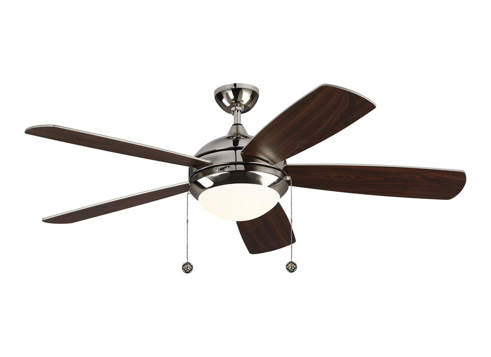 Myhouse Lighting Generation Lighting - 5DIC52PND-V1 - 52"Ceiling Fan - Discus - Polished Nickel