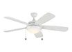 Myhouse Lighting Generation Lighting - 5DIC52WHD-V1 - 52"Ceiling Fan - Discus - White