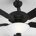 Myhouse Lighting Visual Comfort Fan - 5HV52BKD - 52``Ceiling Fan - Haven 52 LED 2 - Matte Black