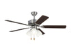 Myhouse Lighting Visual Comfort Fan - 5HV52BSF - 52``Ceiling Fan - Haven 52 LED 3 - Brushed Steel