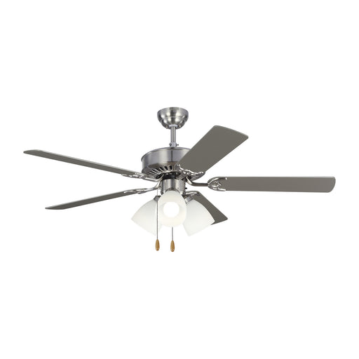 Myhouse Lighting Visual Comfort Fan - 5HV52BSF - 52``Ceiling Fan - Haven 52 LED 3 - Brushed Steel