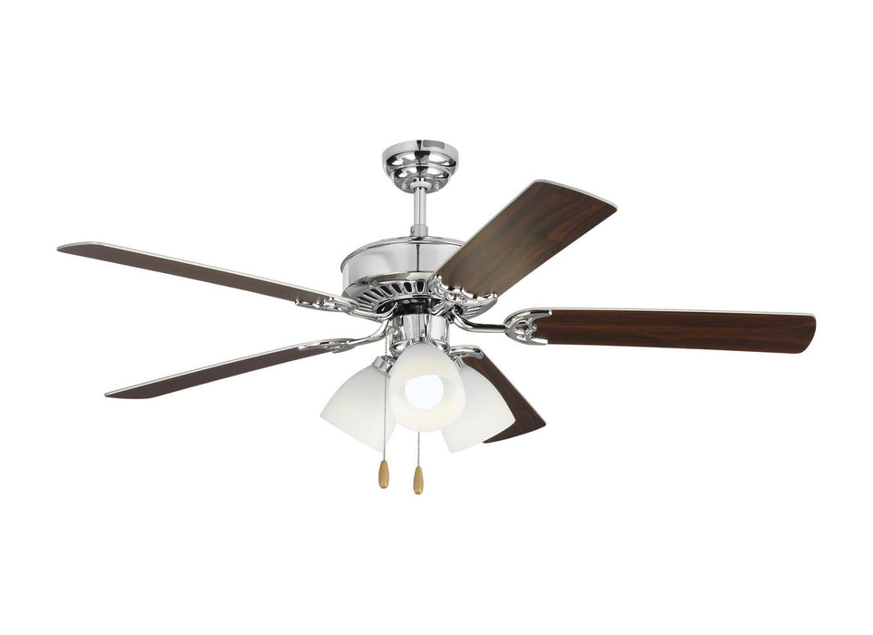 Myhouse Lighting Visual Comfort Fan - 5HV52CHF - 52``Ceiling Fan - Haven 52 LED 3 - Chrome