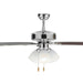 Myhouse Lighting Visual Comfort Fan - 5HV52CHF - 52``Ceiling Fan - Haven 52 LED 3 - Chrome