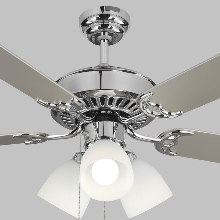 Myhouse Lighting Visual Comfort Fan - 5HV52CHF - 52``Ceiling Fan - Haven 52 LED 3 - Chrome