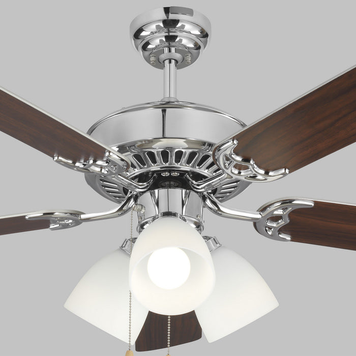 Myhouse Lighting Visual Comfort Fan - 5HV52CHF - 52``Ceiling Fan - Haven 52 LED 3 - Chrome