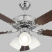 Myhouse Lighting Visual Comfort Fan - 5HV52CHF - 52``Ceiling Fan - Haven 52 LED 3 - Chrome