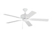 Myhouse Lighting Visual Comfort Fan - 5HV52RZW - 52``Ceiling Fan - Haven 52 - Matte White