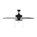 Myhouse Lighting Visual Comfort Fan - 5HVO52BKD - 52``Ceiling Fan - Haven Outdoor 52 LED - Matte Black