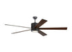 Myhouse Lighting Generation Lighting - 5VMR72OZD - 72"Ceiling Fan - Vision - Oil Rubbed Bronze