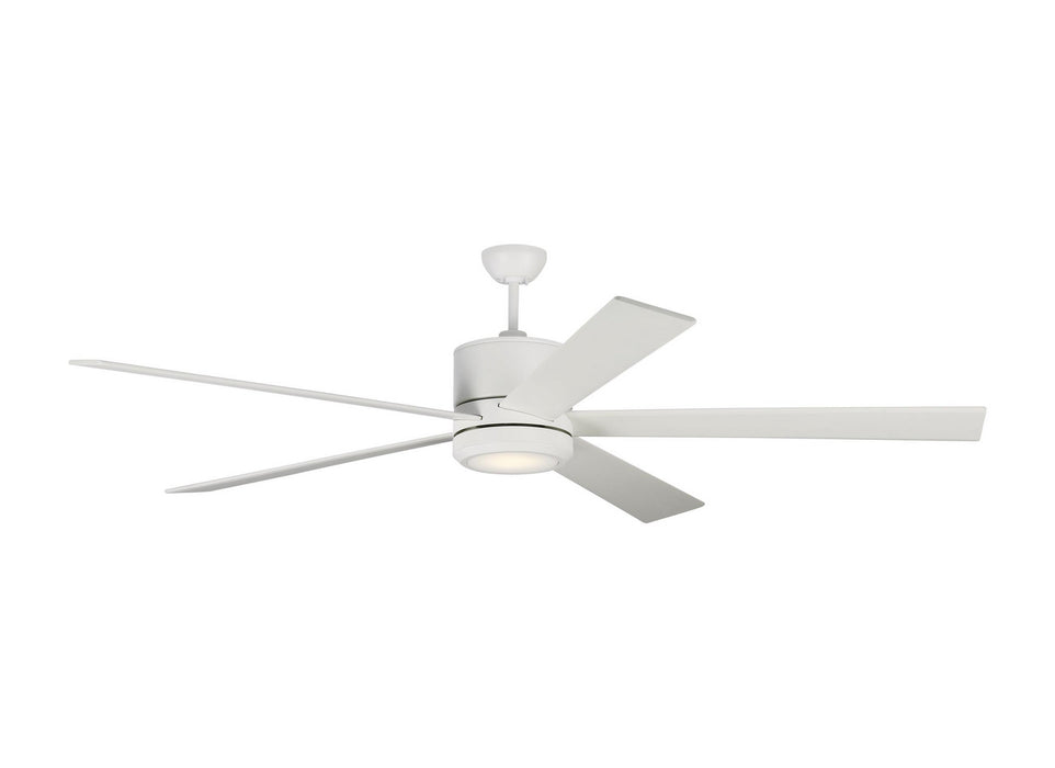 Myhouse Lighting Generation Lighting - 5VMR72RZWD - 72"Ceiling Fan - Vision - Matte White