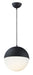 Myhouse Lighting ET2 - E20366-92BK - LED Pendant - Half Moon - Black