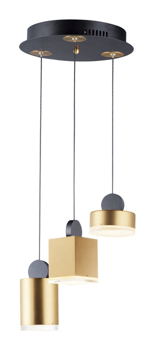 Myhouse Lighting ET2 - E20863-75BKGLD - LED Pendant - Nob - Black / Gold