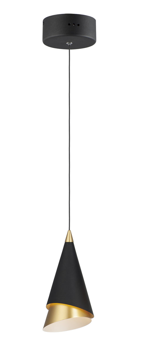 Myhouse Lighting ET2 - E21441-BKMG - LED Mini Pendant - Mermaid - Black / Metallic Gold