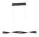 Myhouse Lighting ET2 - E24155-BK - LED Pendant - Pirouette - Black