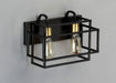 Myhouse Lighting Maxim - 10242BKSBR - Two Light Bath Vanity - Liner - Black / Satin Brass