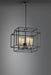 Myhouse Lighting Maxim - 10247BKSBR - Four Light Pendant - Liner - Black / Satin Brass