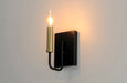 Myhouse Lighting Maxim - 10251BKGLD - One Light Wall Sconce - Sullivan - Black / Gold