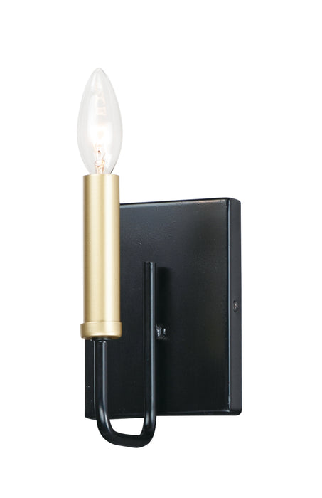 Myhouse Lighting Maxim - 10251BKGLD - One Light Wall Sconce - Sullivan - Black / Gold