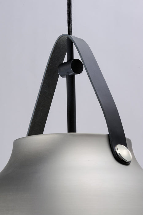 Myhouse Lighting Maxim - 11356BKBP - One Light Pendant - Nordic - Black / Brushed Platinum