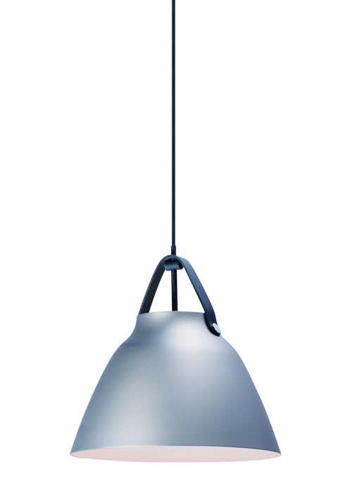 Myhouse Lighting Maxim - 11356BKBP - One Light Pendant - Nordic - Black / Brushed Platinum