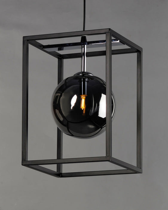 Myhouse Lighting Maxim - 11361MSKBKPC - LED Pendant - Fluid - Black / Polished Chrome