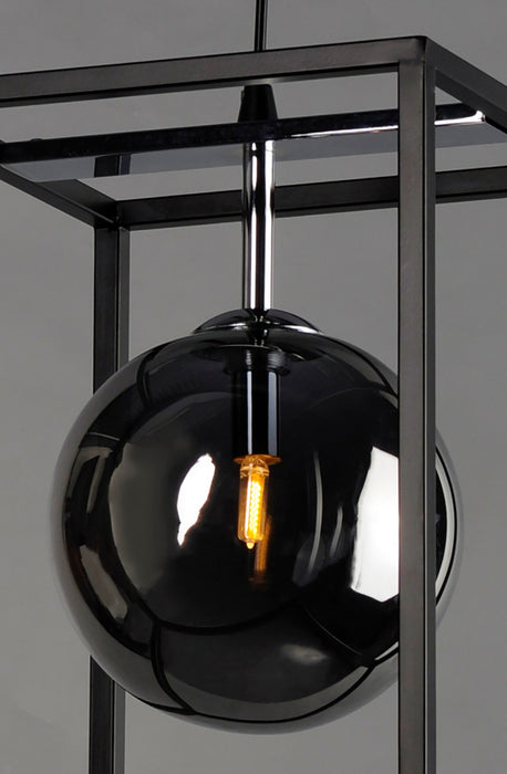 Myhouse Lighting Maxim - 11361MSKBKPC - LED Pendant - Fluid - Black / Polished Chrome