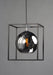 Myhouse Lighting Maxim - 11367MSKBKPC - LED Pendant - Fluid - Black / Polished Chrome