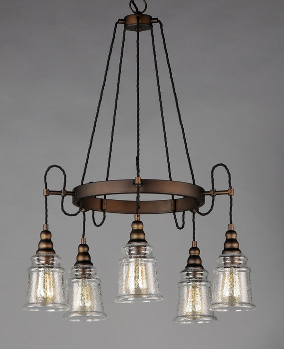 Myhouse Lighting Maxim - 21575HMOI - Five Light Chandelier - Revival - Oil Rubbed Bronze