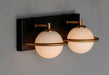 Myhouse Lighting Maxim - 21602SWBKGLD - LED Bath Vanity - Revolve - Black / Gold