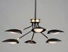 Myhouse Lighting Maxim - 21696BKSBR - LED Pendant - Scan - Black / Satin Brass