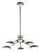 Myhouse Lighting Maxim - 21696BKSBR - LED Pendant - Scan - Black / Satin Brass