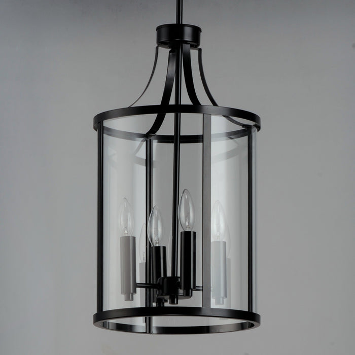 Myhouse Lighting Maxim - 25253CLBK - Four Light Pendant - Sentinel - Black