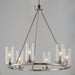 Myhouse Lighting Maxim - 25255CLSN - Six Light Chandelier - Sentinel - Satin Nickel