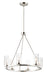 Myhouse Lighting Maxim - 25255CLSN - Six Light Chandelier - Sentinel - Satin Nickel