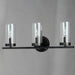 Myhouse Lighting Maxim - 25257CLBK - Three Light Bath Vanity - Sentinel - Black