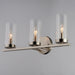 Myhouse Lighting Maxim - 25257CLSN - Three Light Bath Vanity - Sentinel - Satin Nickel