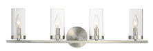 Myhouse Lighting Maxim - 25258CLSN - Four Light Bath Vanity - Sentinel - Satin Nickel