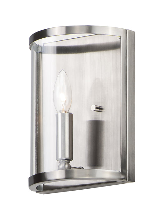 Myhouse Lighting Maxim - 25259CLSN - One Light Wall Sconce - Sentinel - Satin Nickel