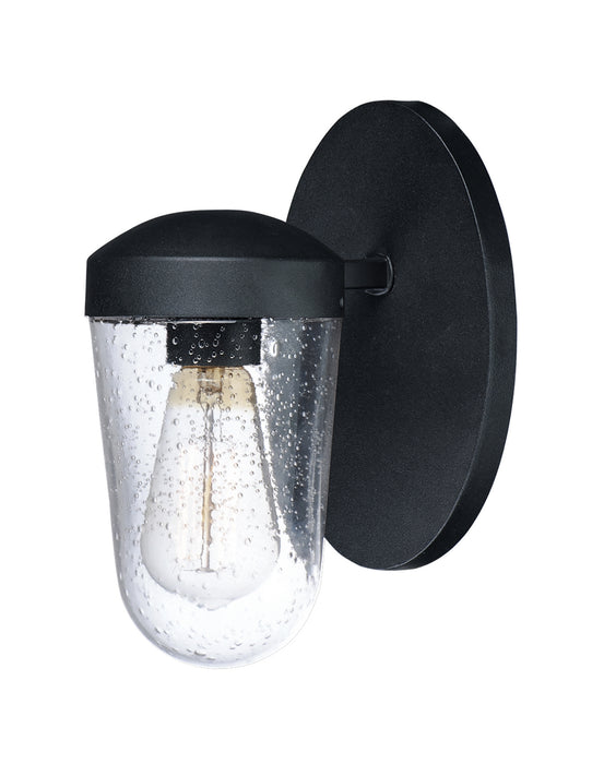 Myhouse Lighting Maxim - 30011CDBK - One Light Outdoor Wall Sconce - Lido - Black