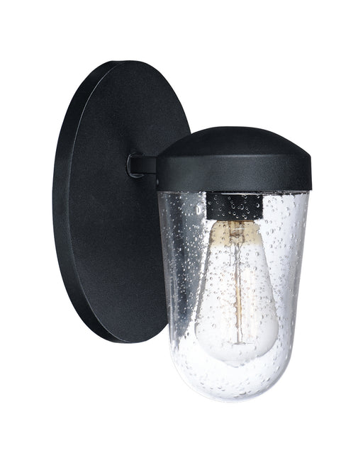 Myhouse Lighting Maxim - 30011CDBK - One Light Outdoor Wall Sconce - Lido - Black