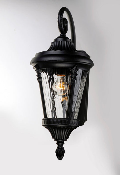 Myhouse Lighting Maxim - 3054WGBK - One Light Outdoor Wall Lantern - Sentry - Black