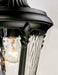 Myhouse Lighting Maxim - 3058WGBK - One Light Outdoor Hanging Lantern - Sentry - Black