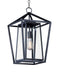 Myhouse Lighting Maxim - 3178CLBK - One Light Outdoor Hanging Lantern - Artisan - Black